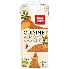 Crema de migdale pentru gatit bio 200ml Lima