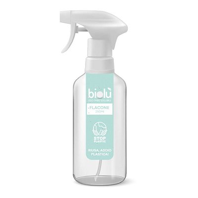Recipient reutilizabil din plastic pentru tabletele de curatat, 250ml, Biolu