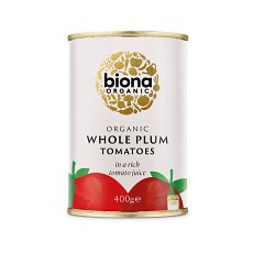 Rosii intregi la conserva bio 400g Biona