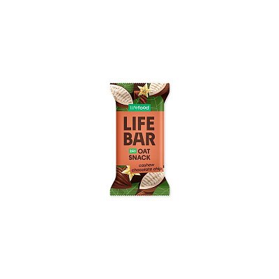 Baton de ovaz cu ciocolata bio 40g Lifebar