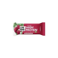 Baton proteic cu zmeura bio 40g Lifebar