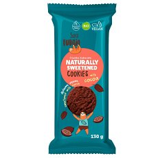 Biscuiti cu cacao indulciti cu agave bio 130g Super Fudgio