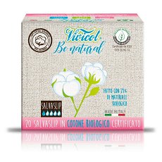 Protej slip din bumbac ecologic 1 picatura 20buc Vivicot