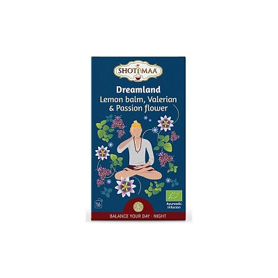 Ceai balance your day - dreamland - roinita,valeriana si passiflora bio 16dz x 2g 32g Shotimaa