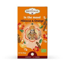 Ceai chakras - in the mood - hibiscus si portocala bio 16dz x 2g 32g Shotimaa