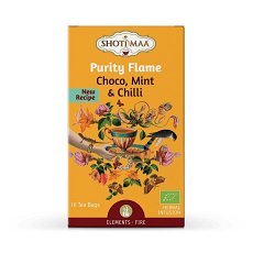 Ceai elements - purity flame - cacao, menta si chilli bio 16dz x 2g 32g Shotimaa