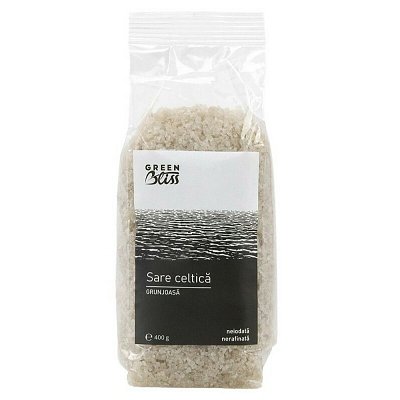 Sare celtica grunjoasa 400g Green Bliss
