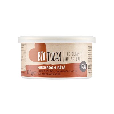 Crema tartinabila cu ciuperci bio 125g Bio Today
