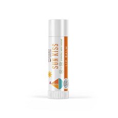 Balsam de buze cu protectie solara sun kiss ecologic 4.3ml Wooden Spoon