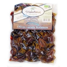 Masline kalamata, vidate, bio, 250g, Stamatakos Olivegrove