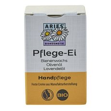 Crema solida pentru maini cu ceara de albine, ulei de masline si lavanda ecologica 50g Aries